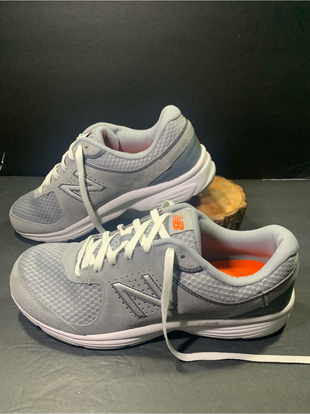 New Balance 411 v2 Men Gray White Walking Sneakers Shoe Size-12